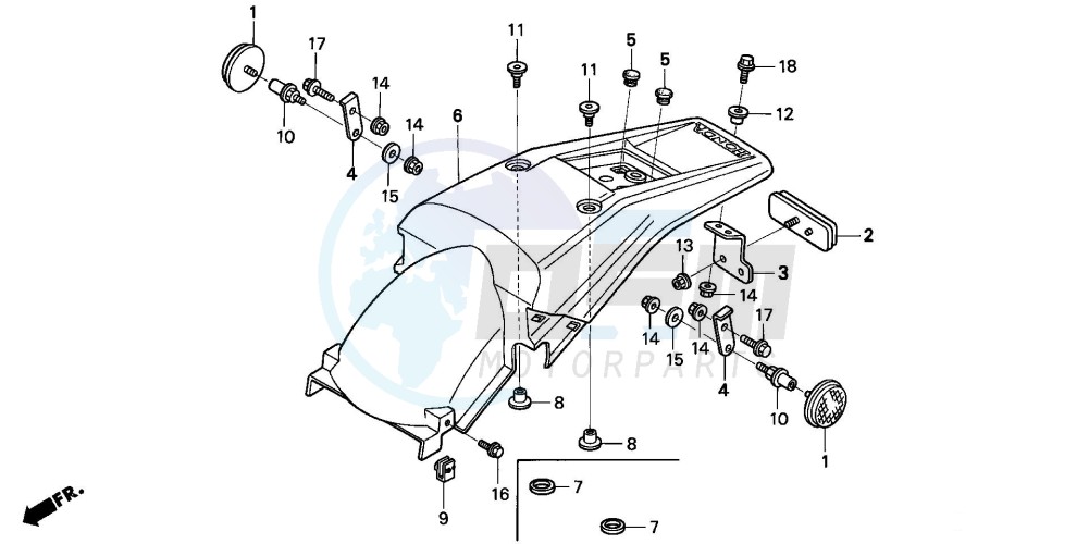 REAR FENDER (CM) image