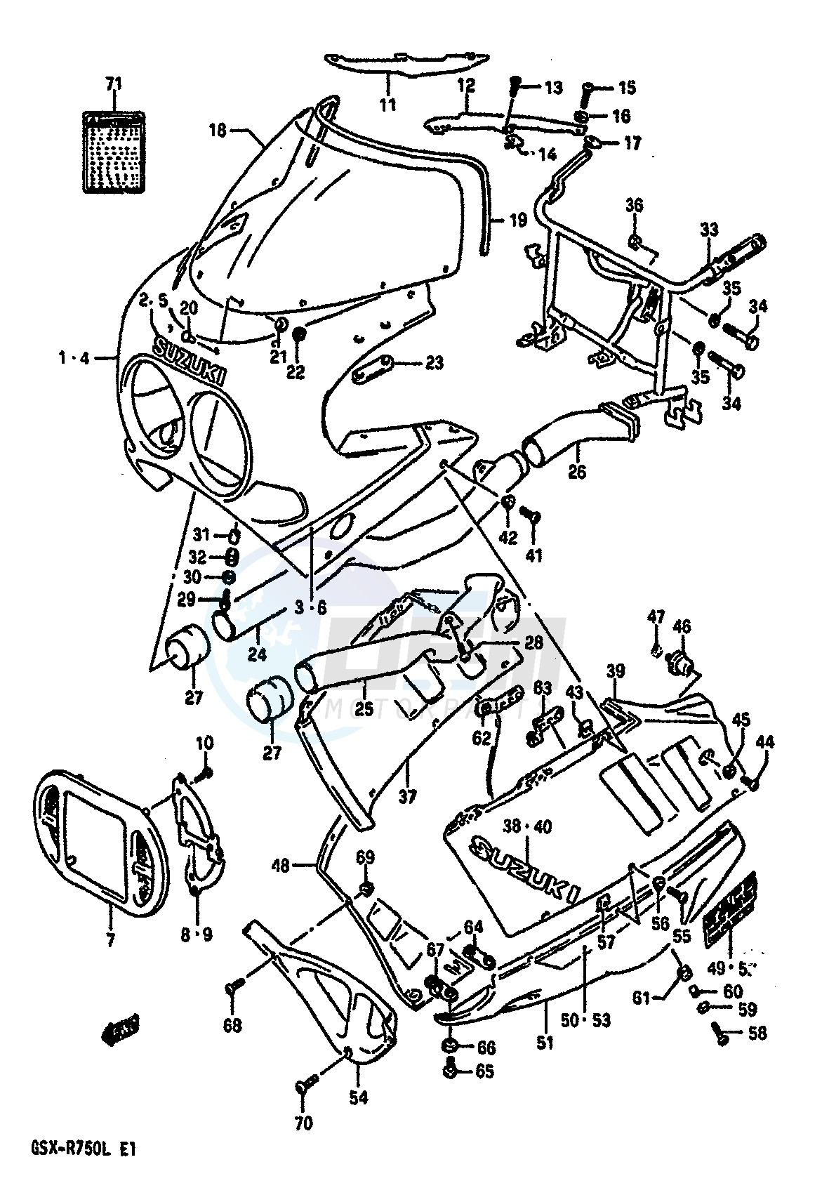 COWLING (MODEL K 3CG) image