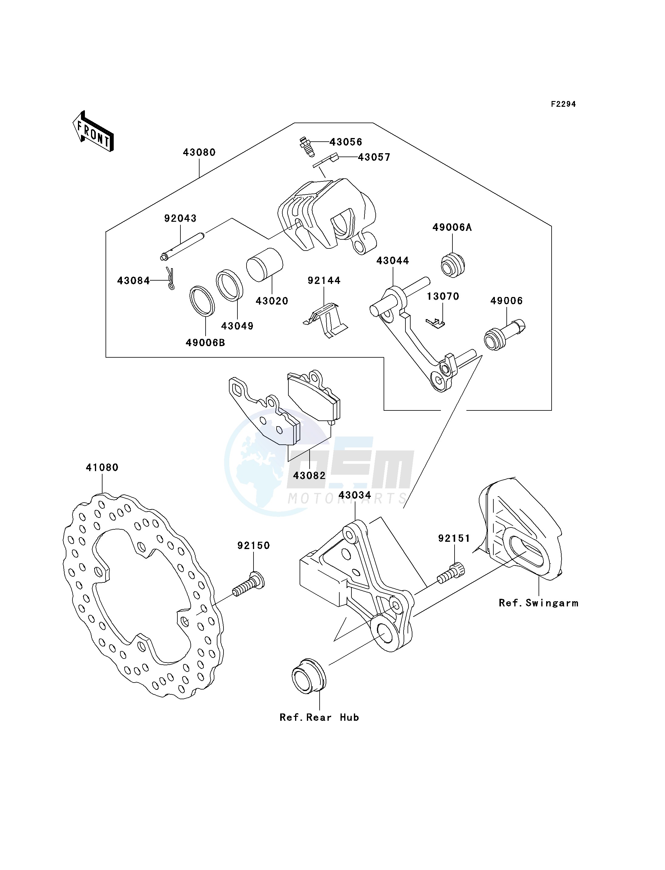 REAR BRAKE image