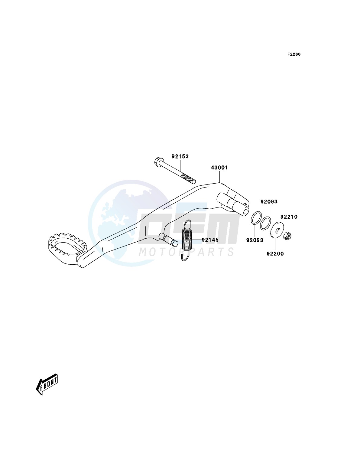 Brake Pedal blueprint