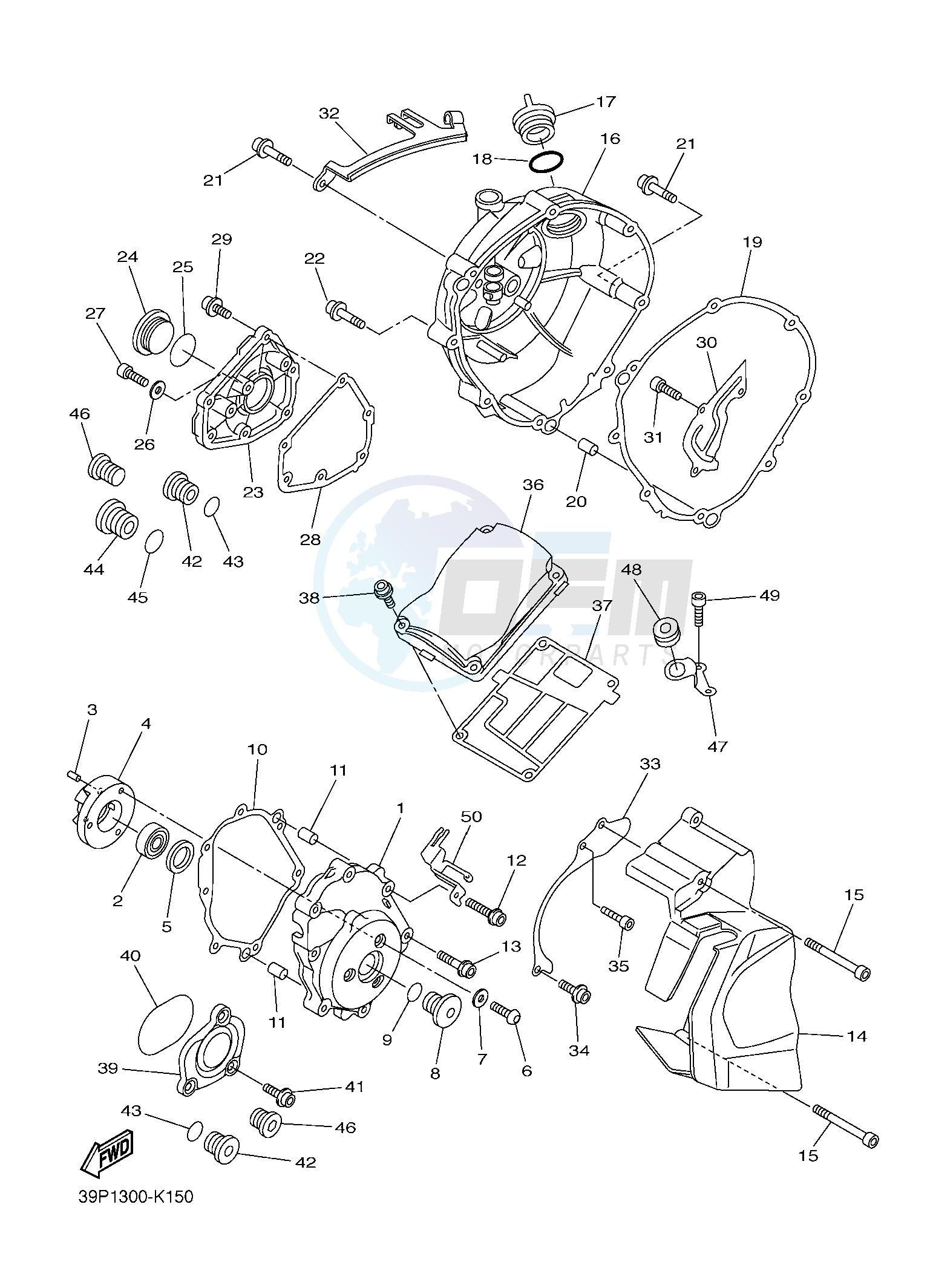 CRANKCASE COVER 1 image