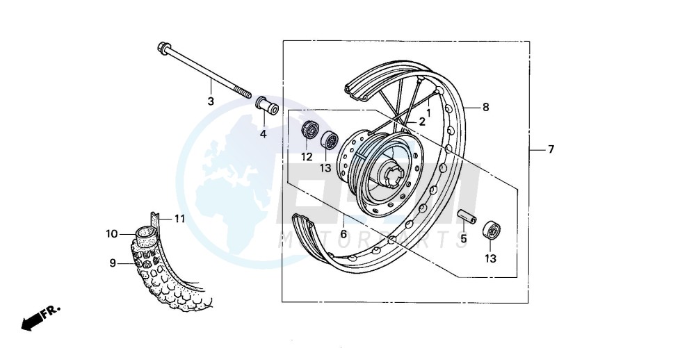 FRONT WHEEL image