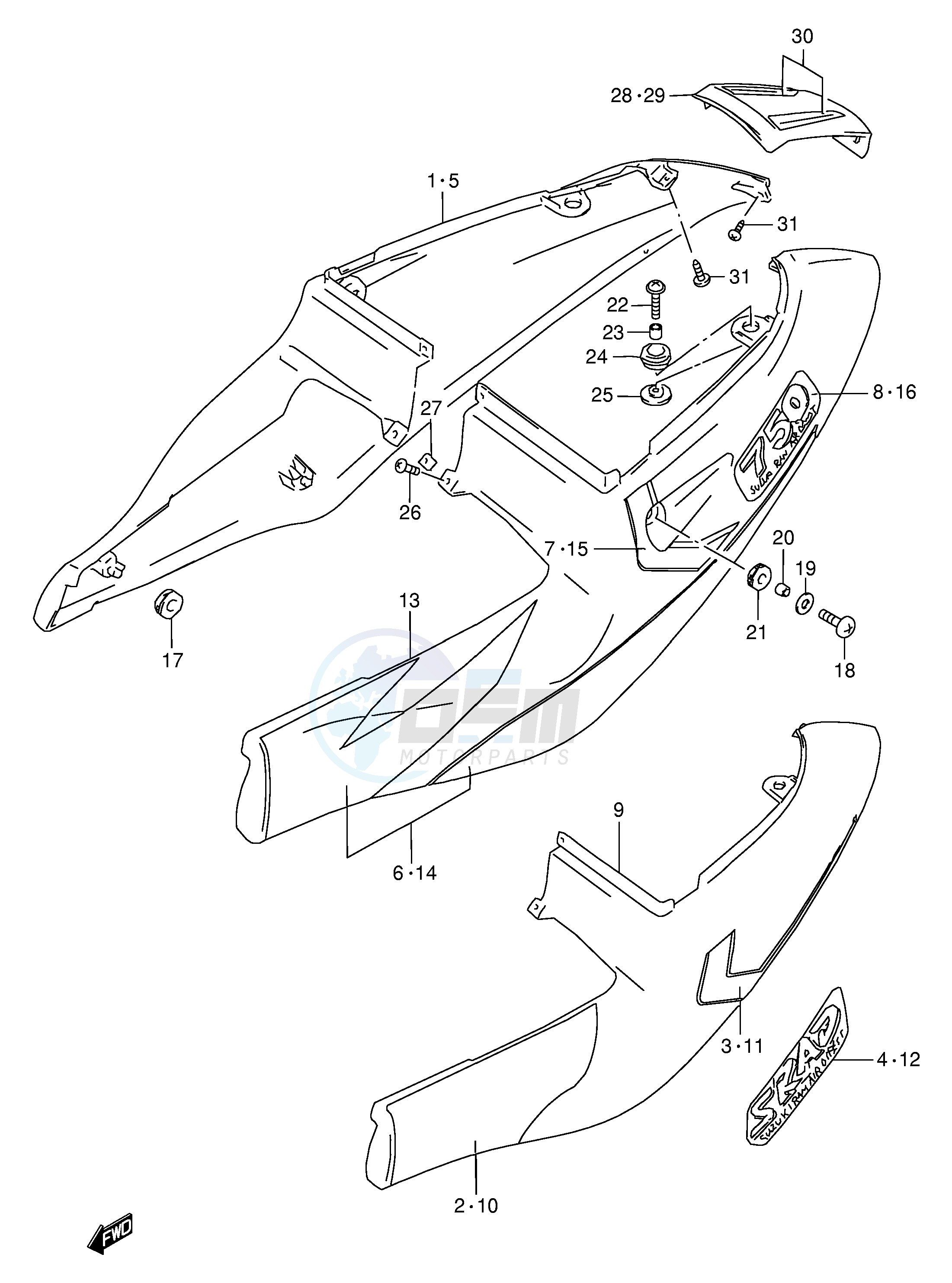 FRAME COVER (MODEL V) image