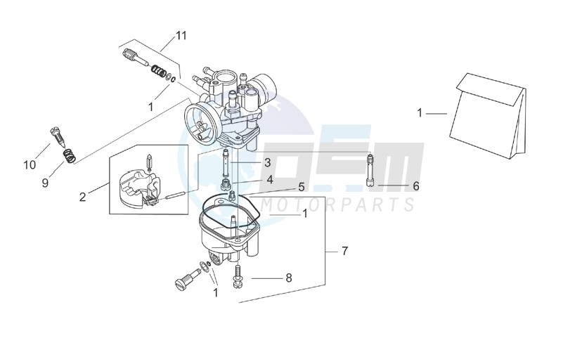 Carburettor III blueprint