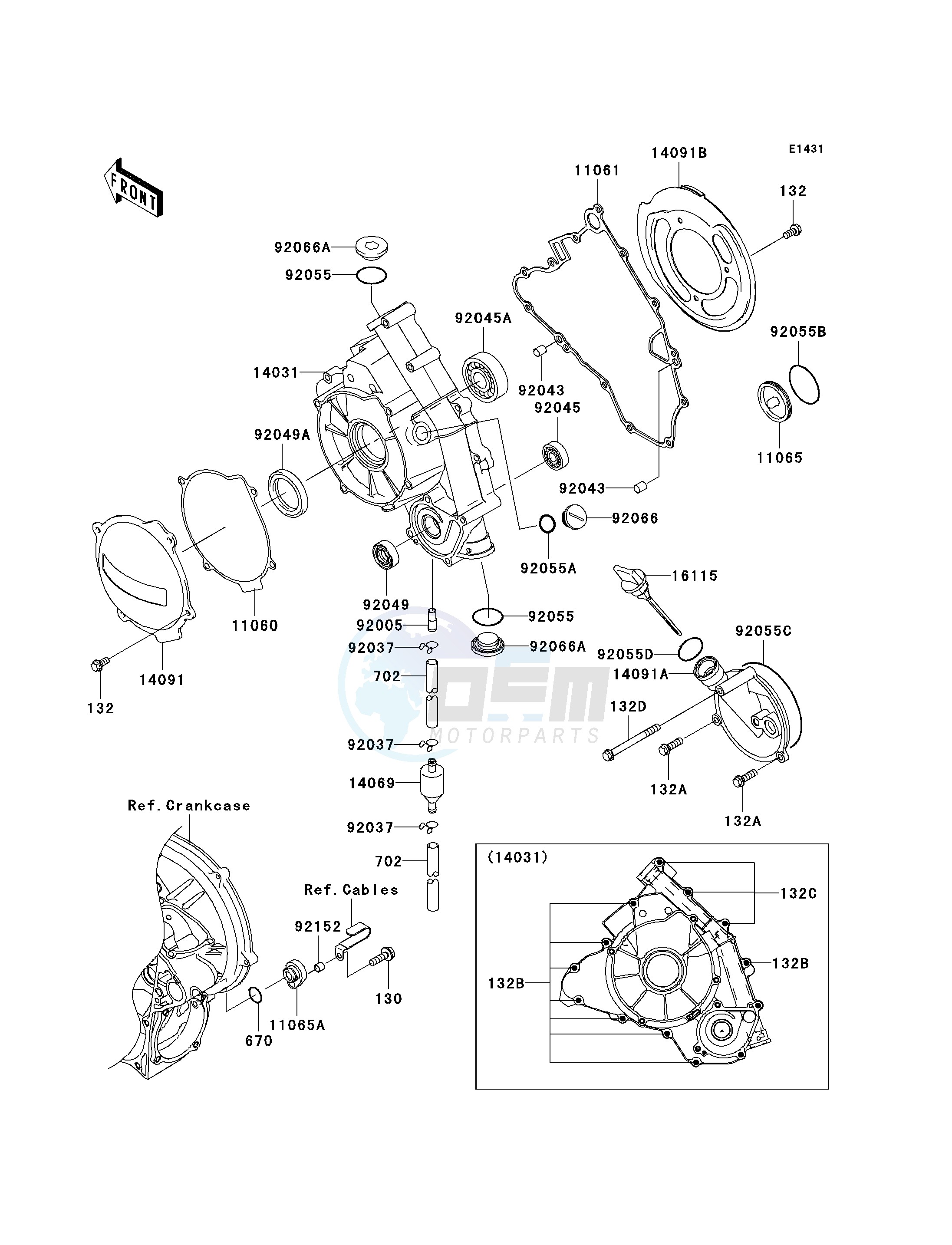 ENGINE COVER-- S- - blueprint