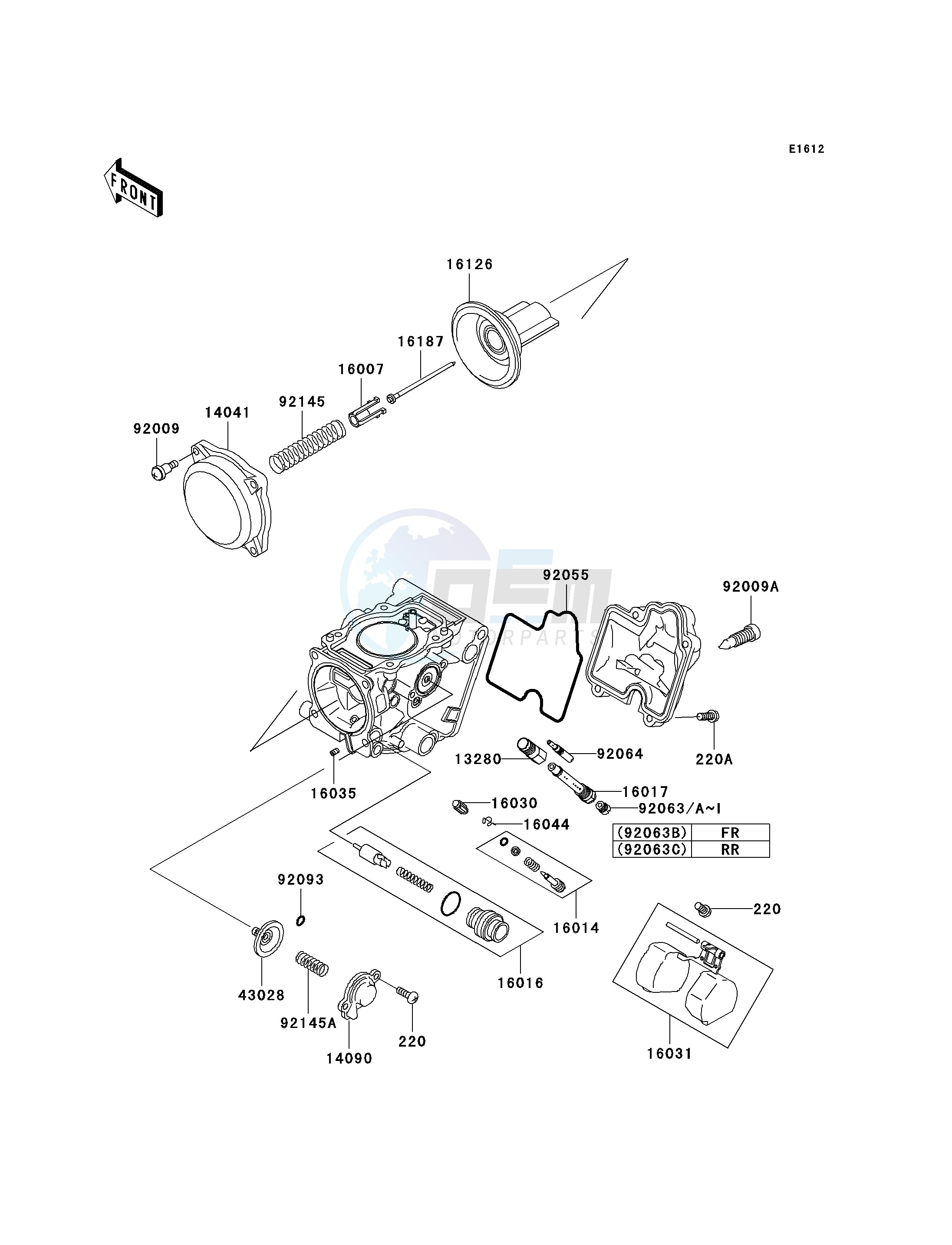 CARBURETOR PARTS image