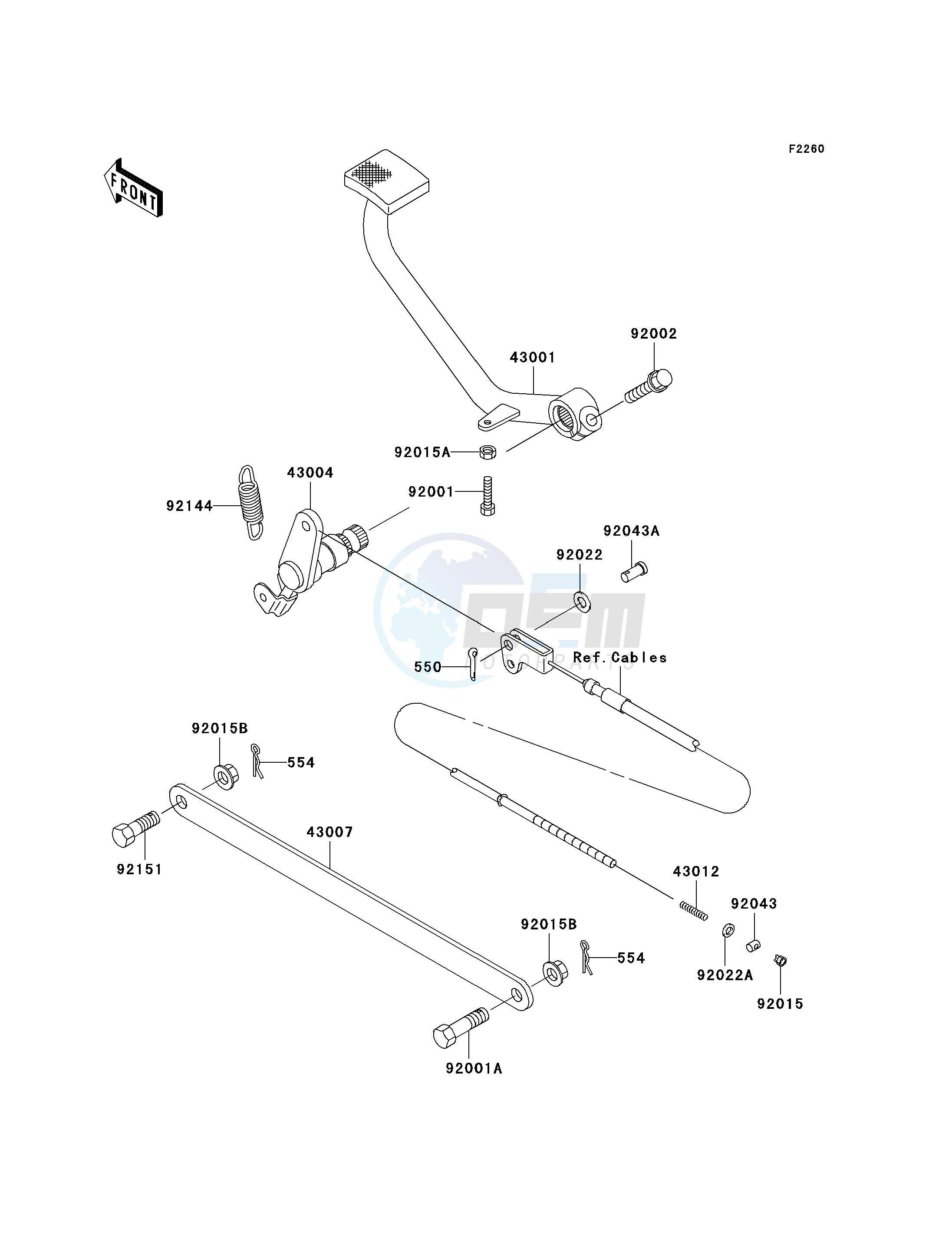 BRAKE PEDAL_TORQUE LINK image