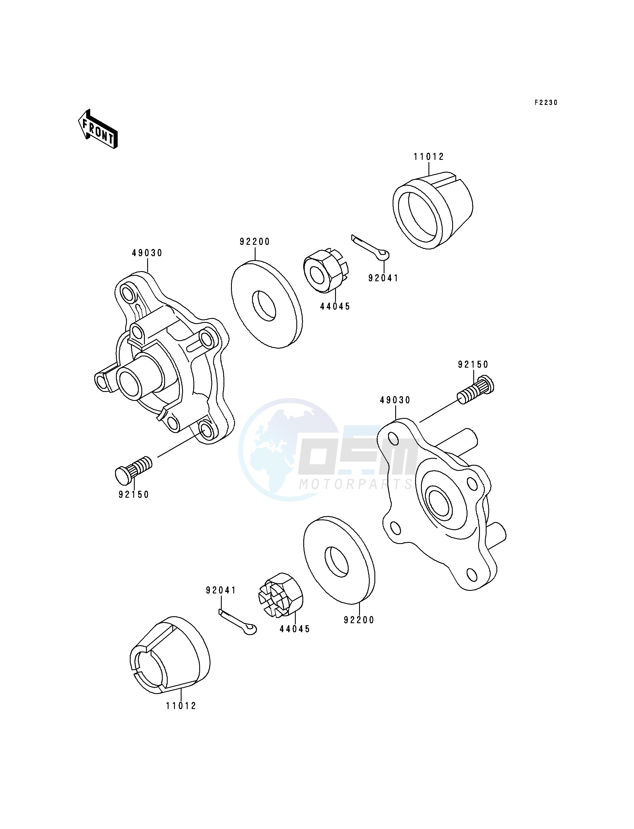 FRONT HUB image