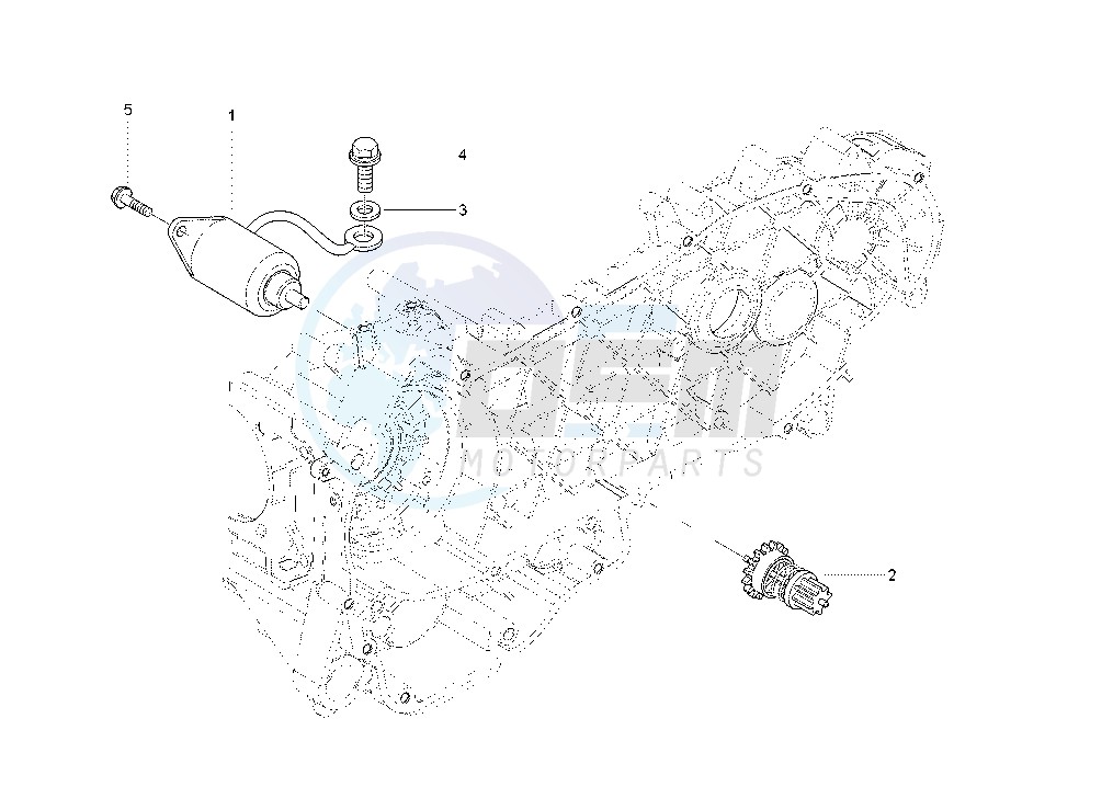 Starting motor image