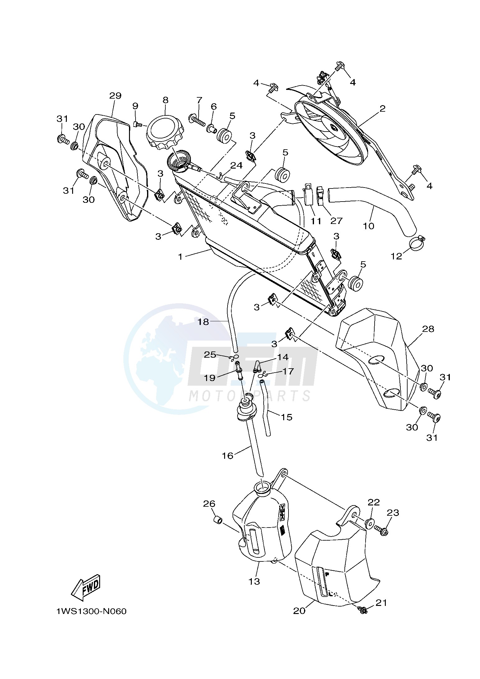 RADIATOR & HOSE image