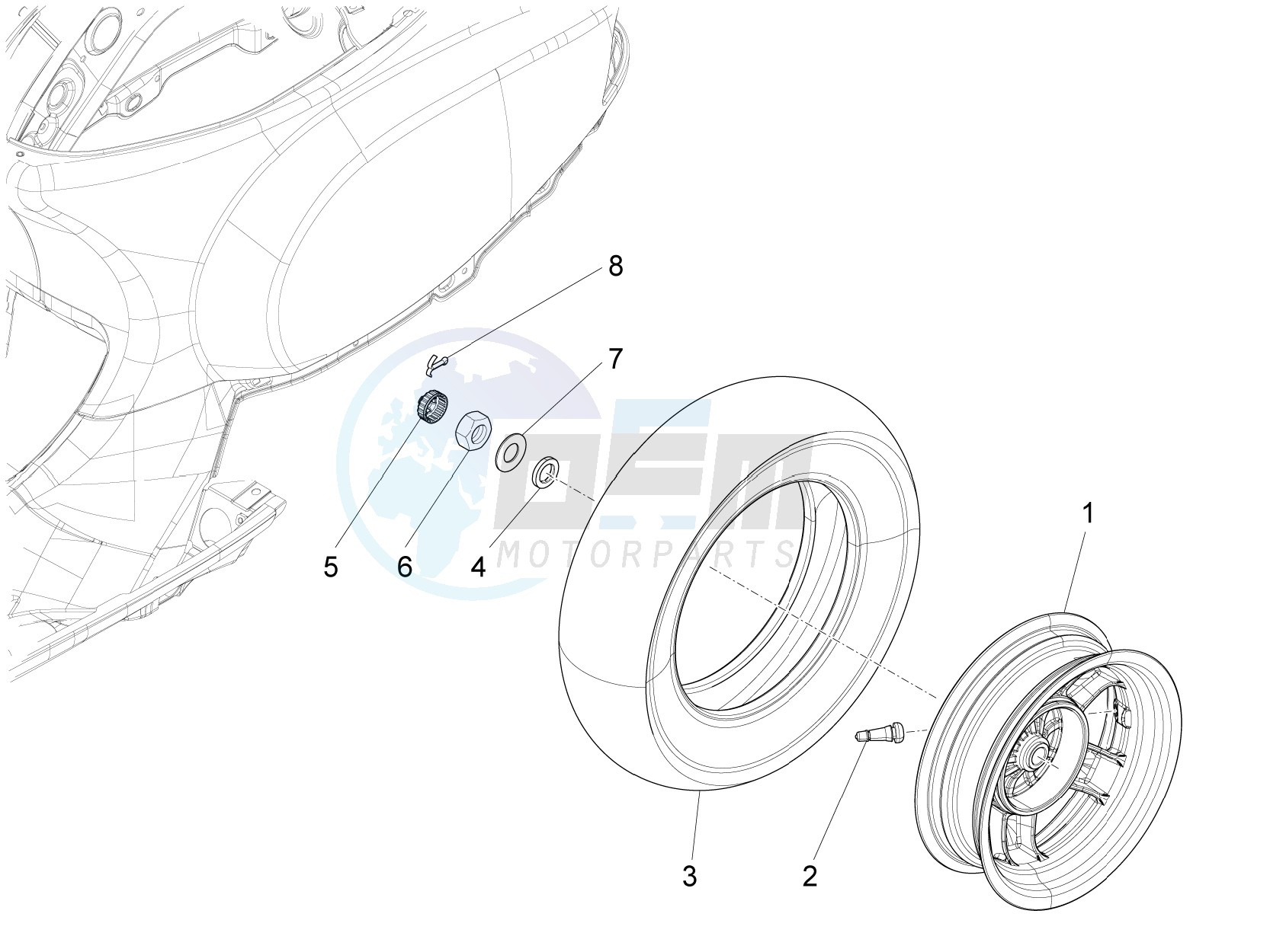 Rear Wheel image