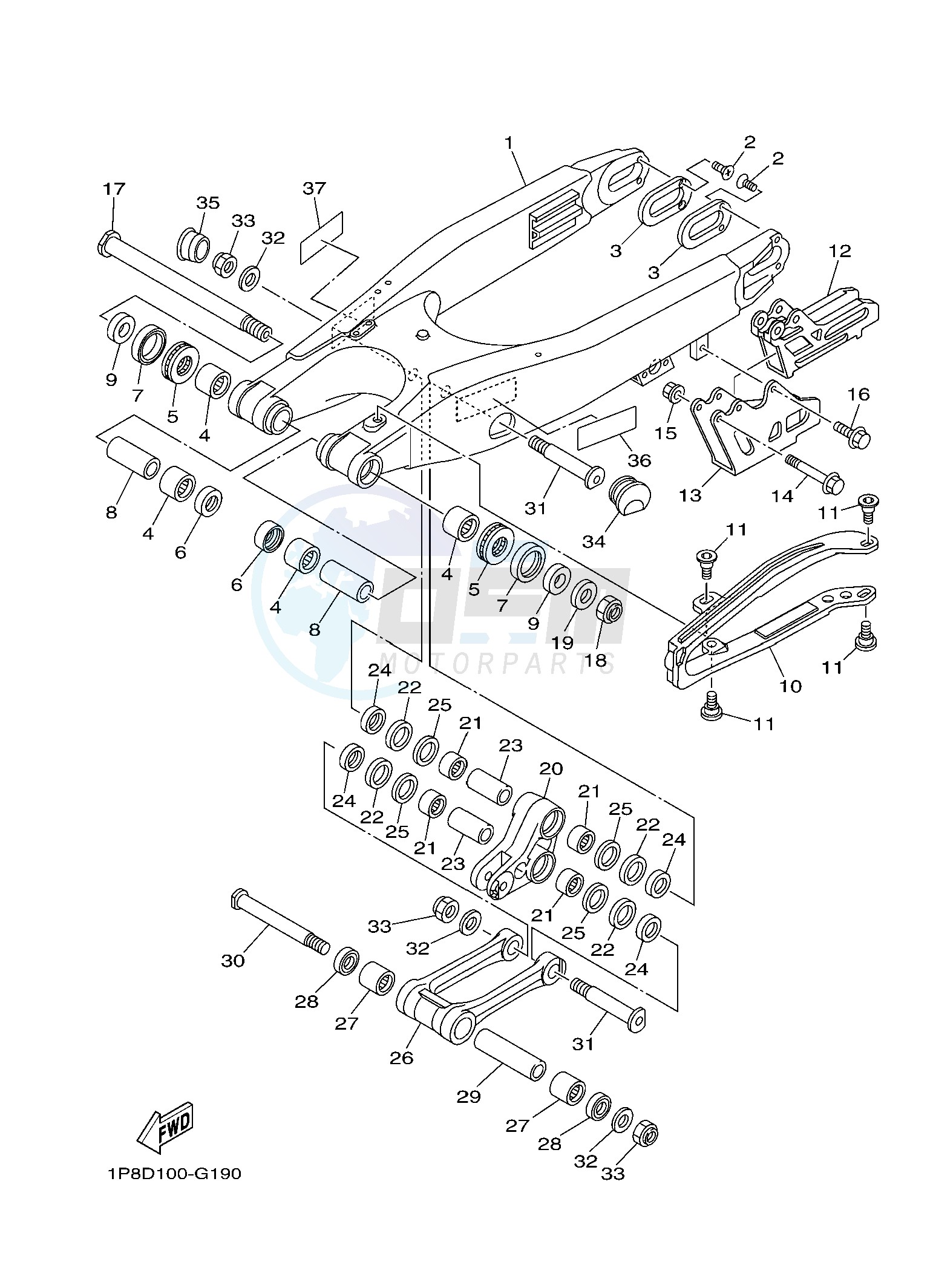 REAR ARM image