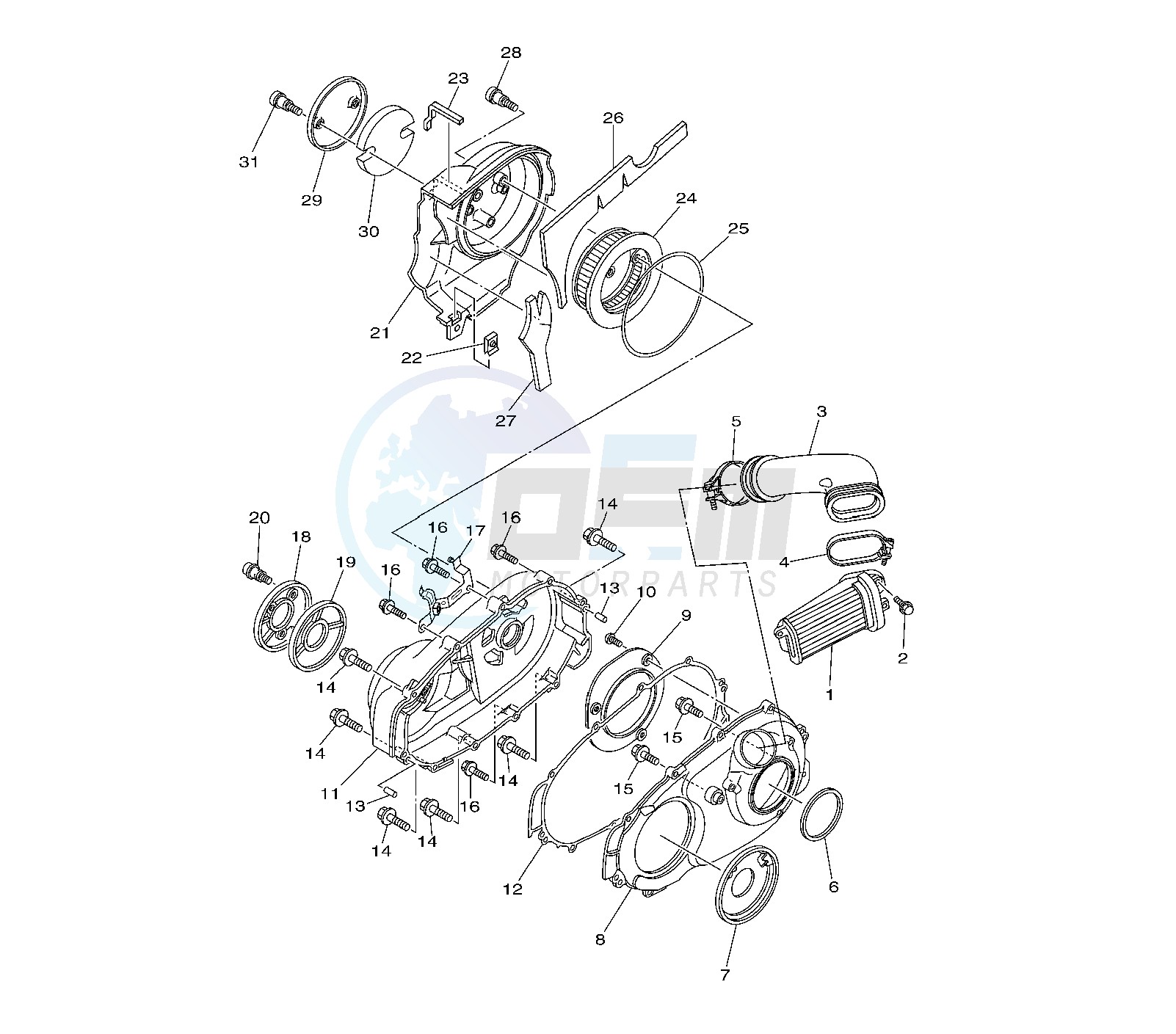 CRANKCASE COVER 2 image