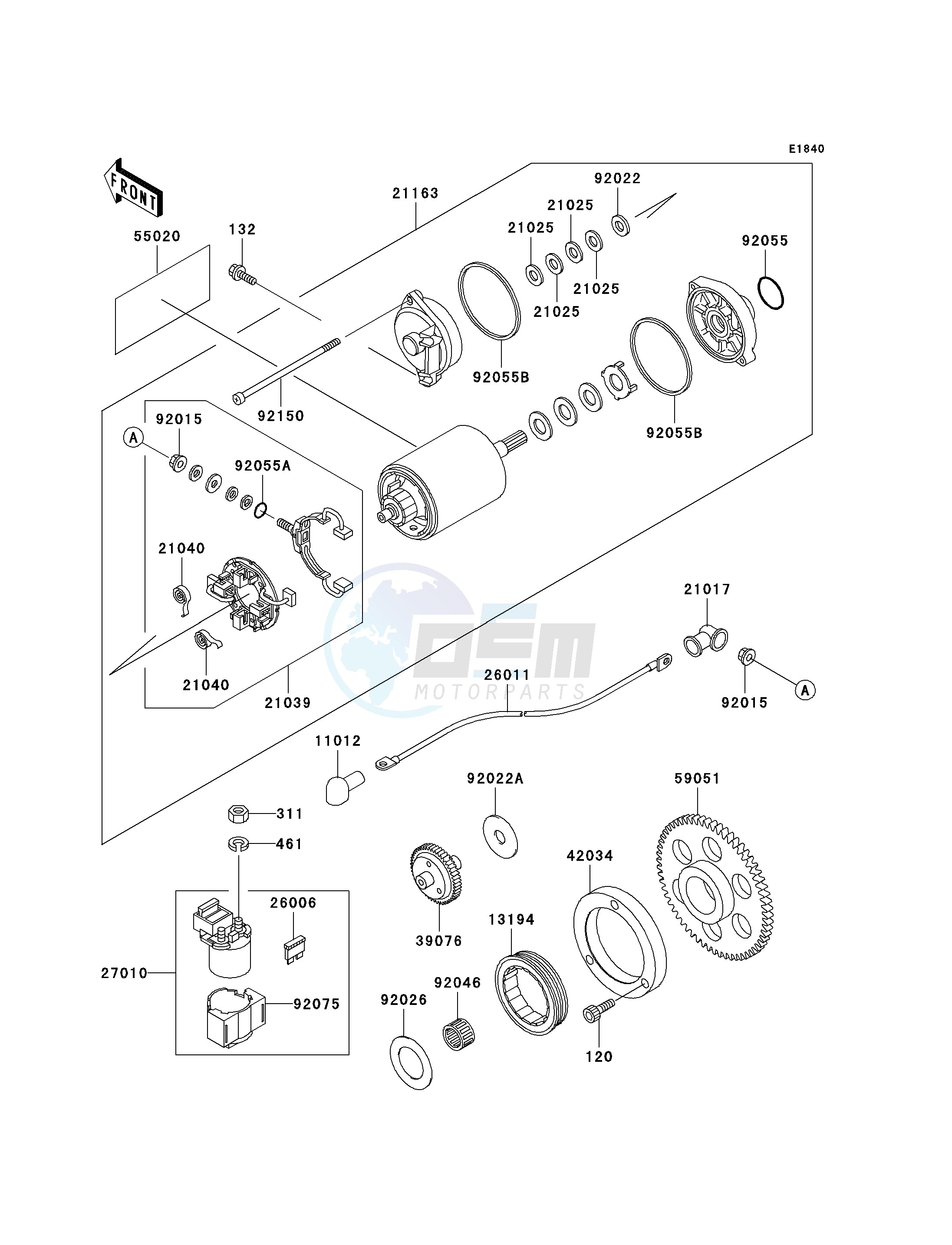 STARTER MOTOR image