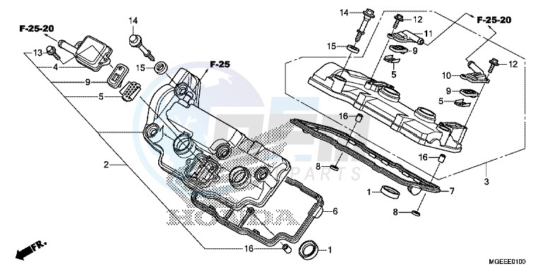 CYLINDER HEAD COVER image