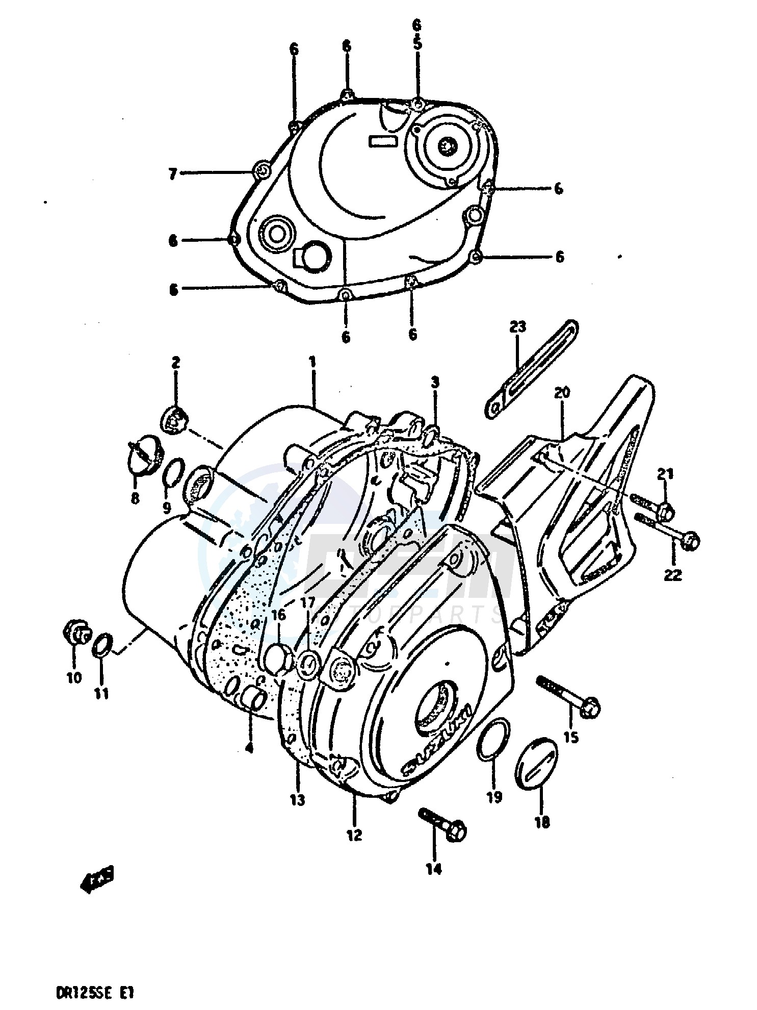 CRANKCASE COVER image