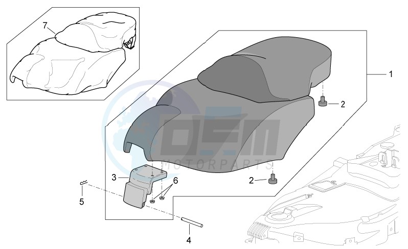 Saddle unit image