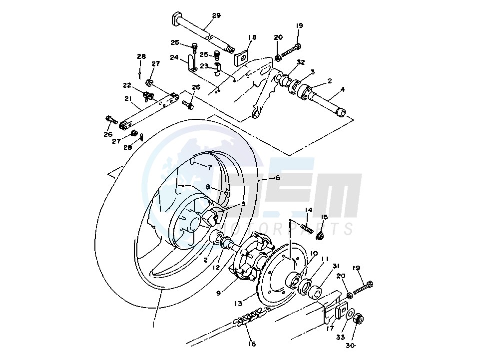 REAR WHEEL image