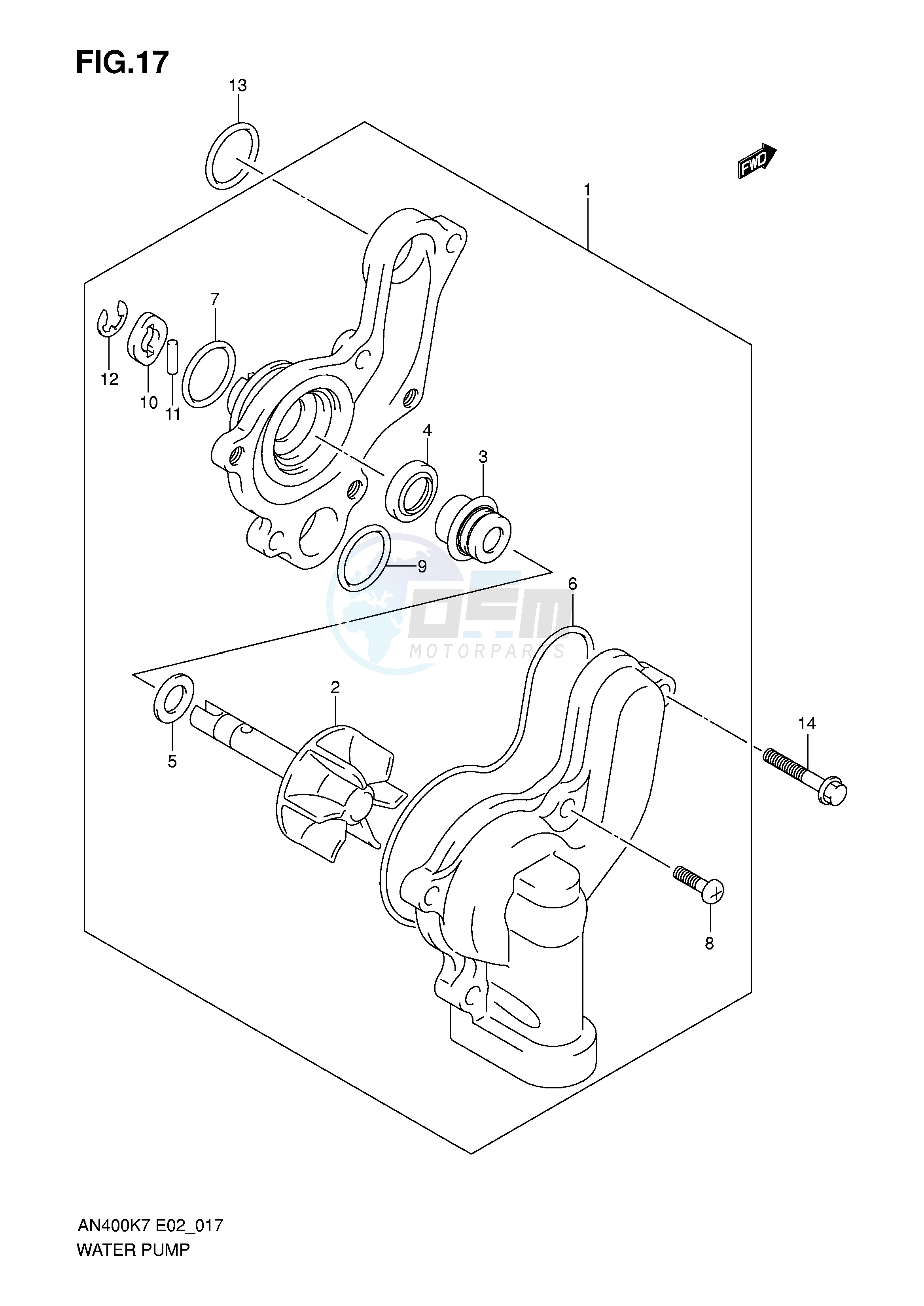 WATER PUMP image