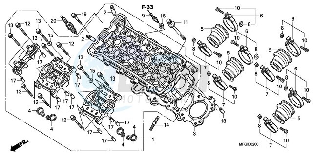 CYLINDER HEAD image