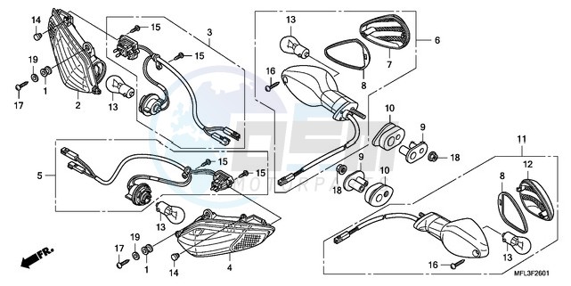 WINKER (CBR1000RR9,A/RA9, A) image