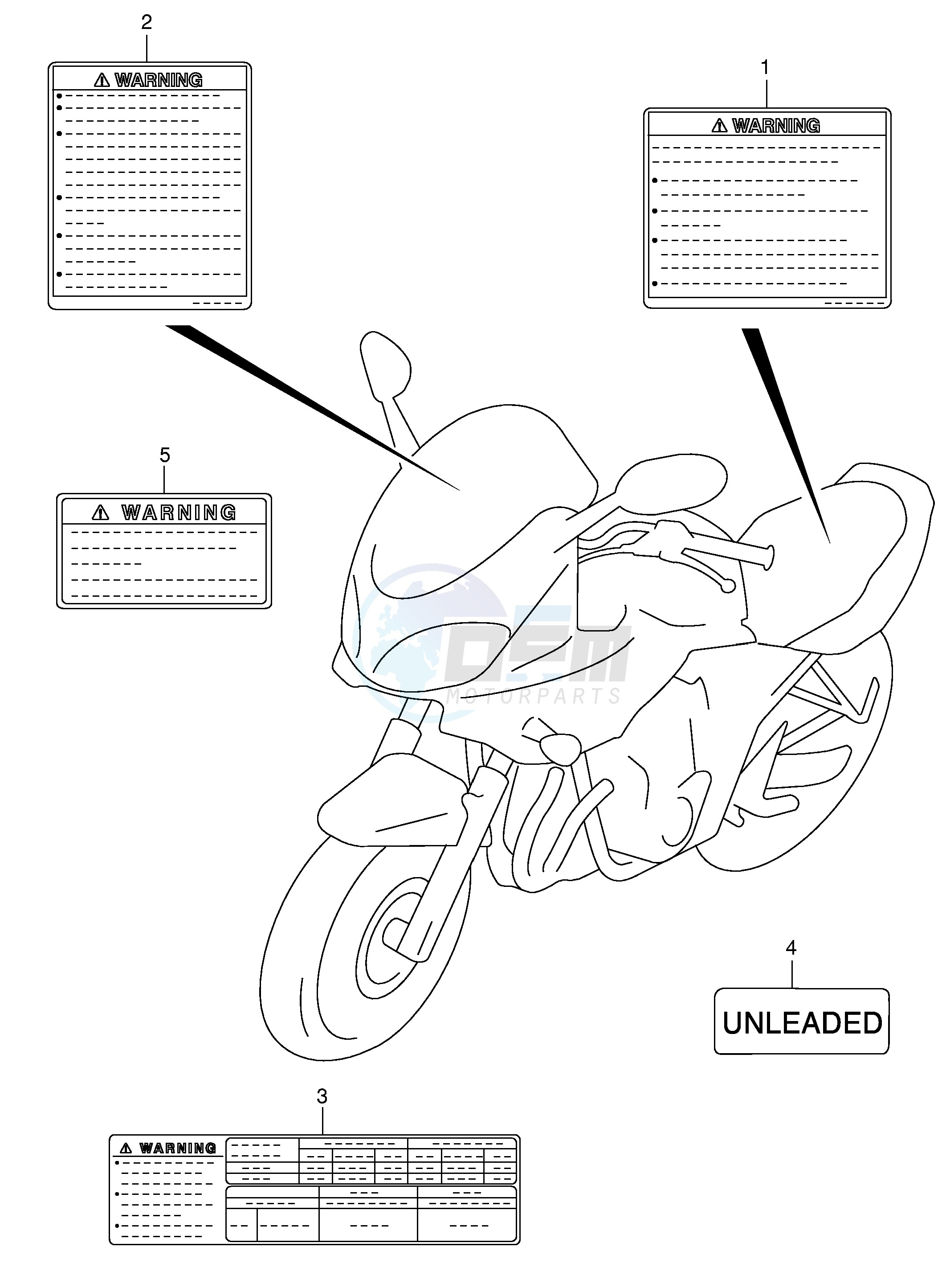 LABEL (MODEL K3 K4) blueprint