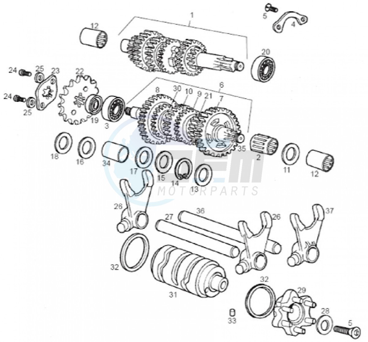 Gear box (Positions) image