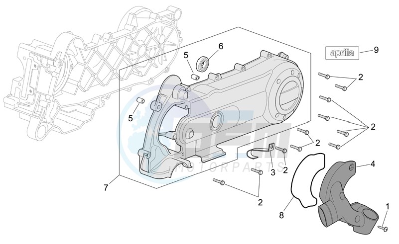 Variator cover blueprint