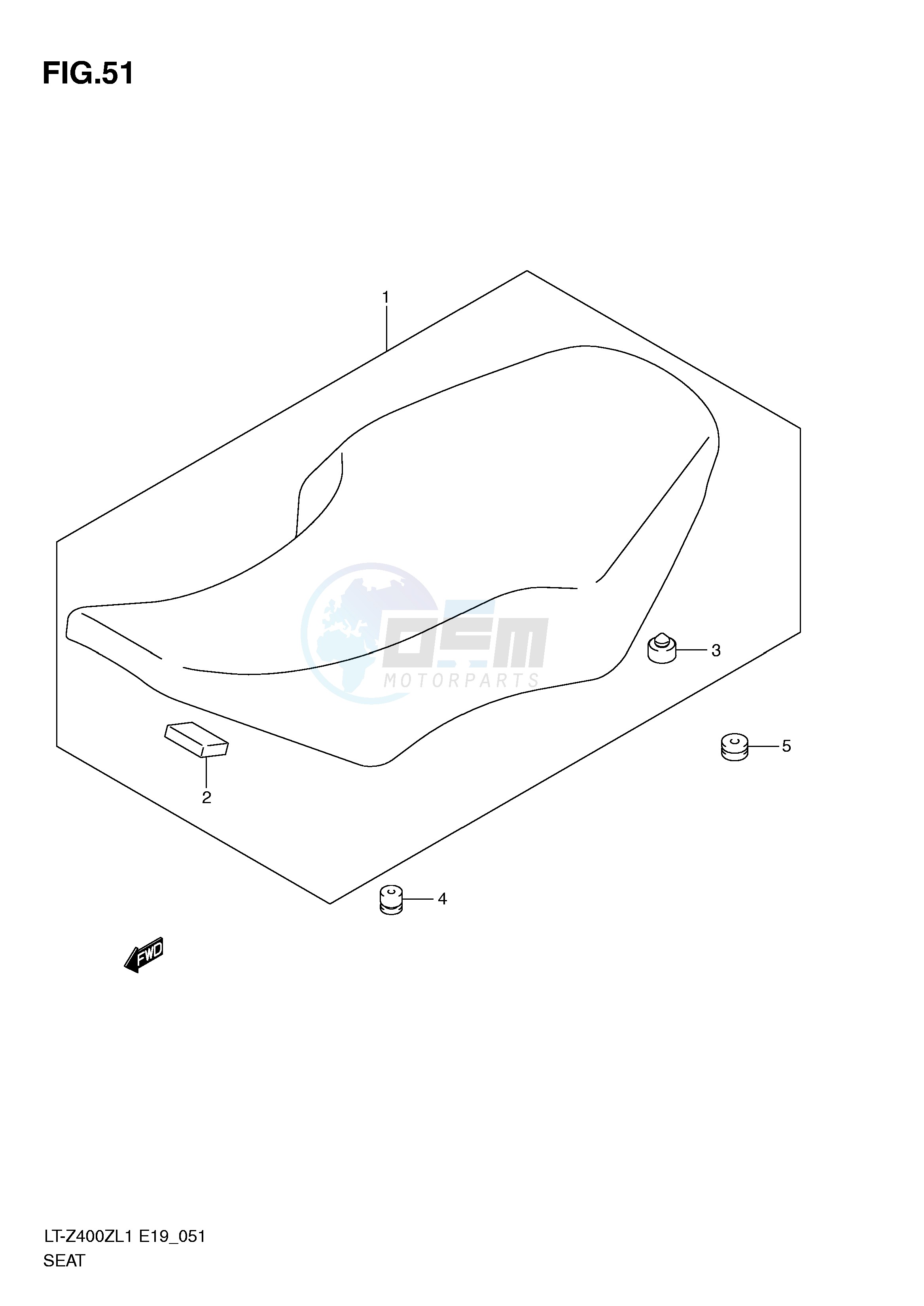 SEAT (LT-Z400ZL1 E19) image