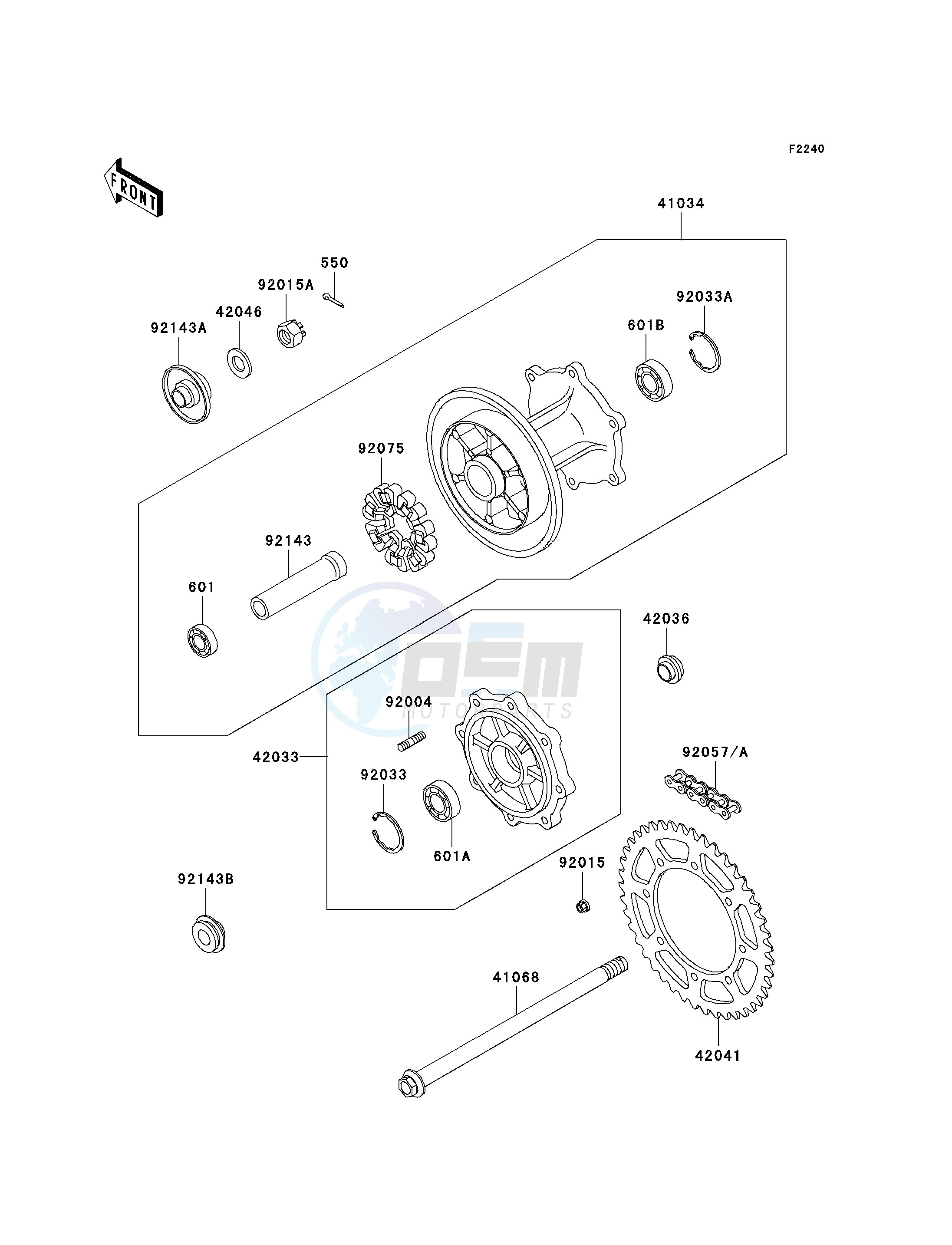 REAR HUB image