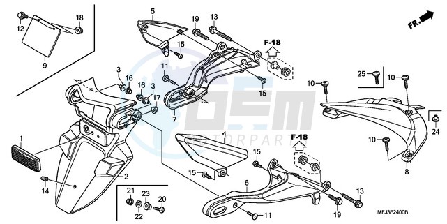 REAR FENDER image