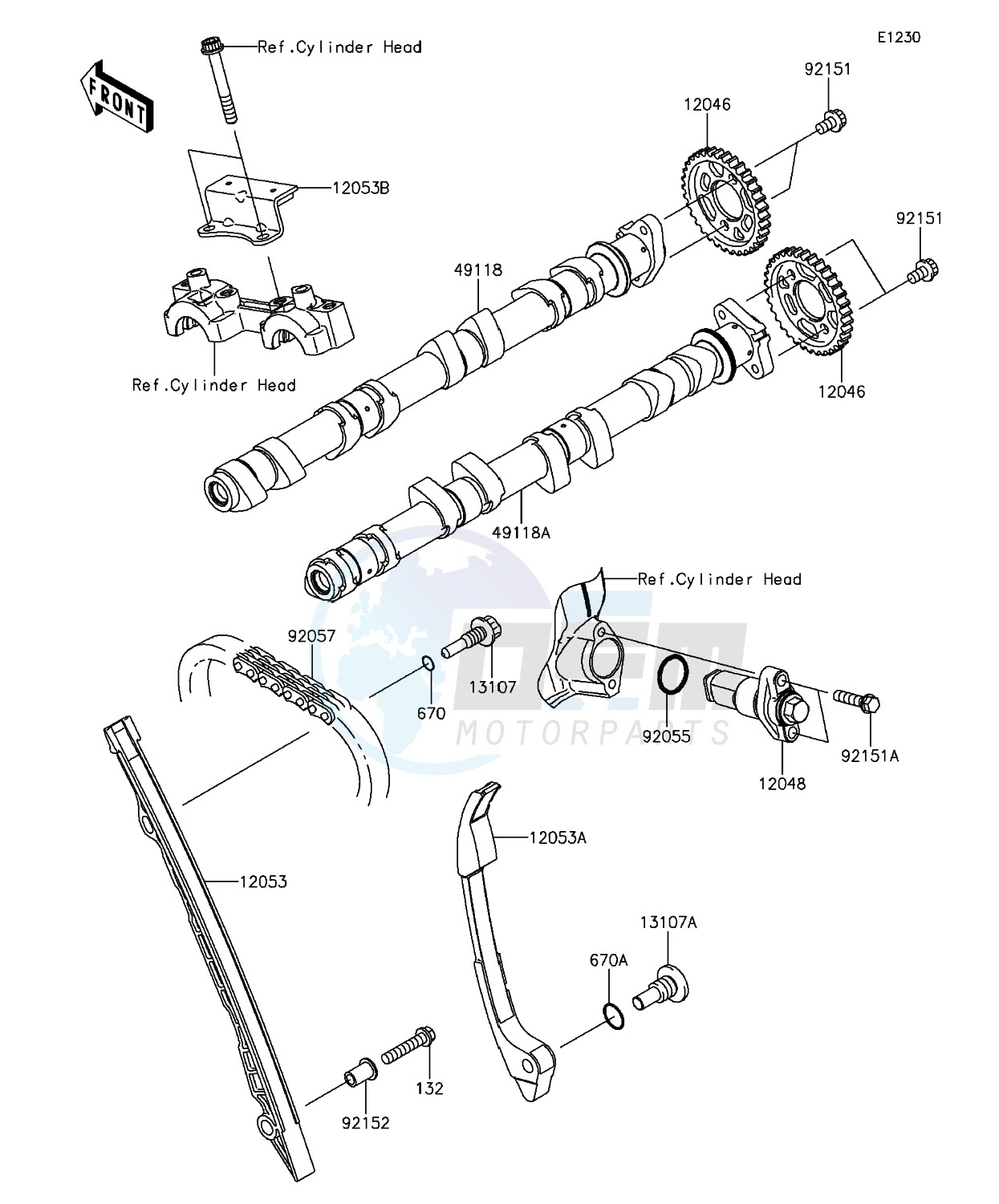 Camshaft(s)/Tensioner image