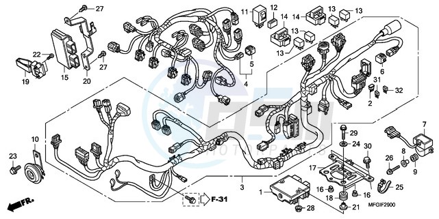 WIRE HARNESS blueprint