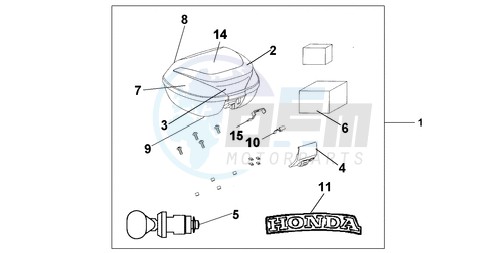 TOP BOX 35 L BLACK image