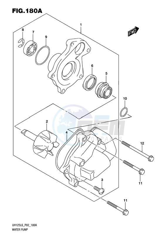 WATER PUMP image