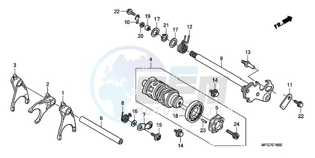 GEARSHIFT DRUM image