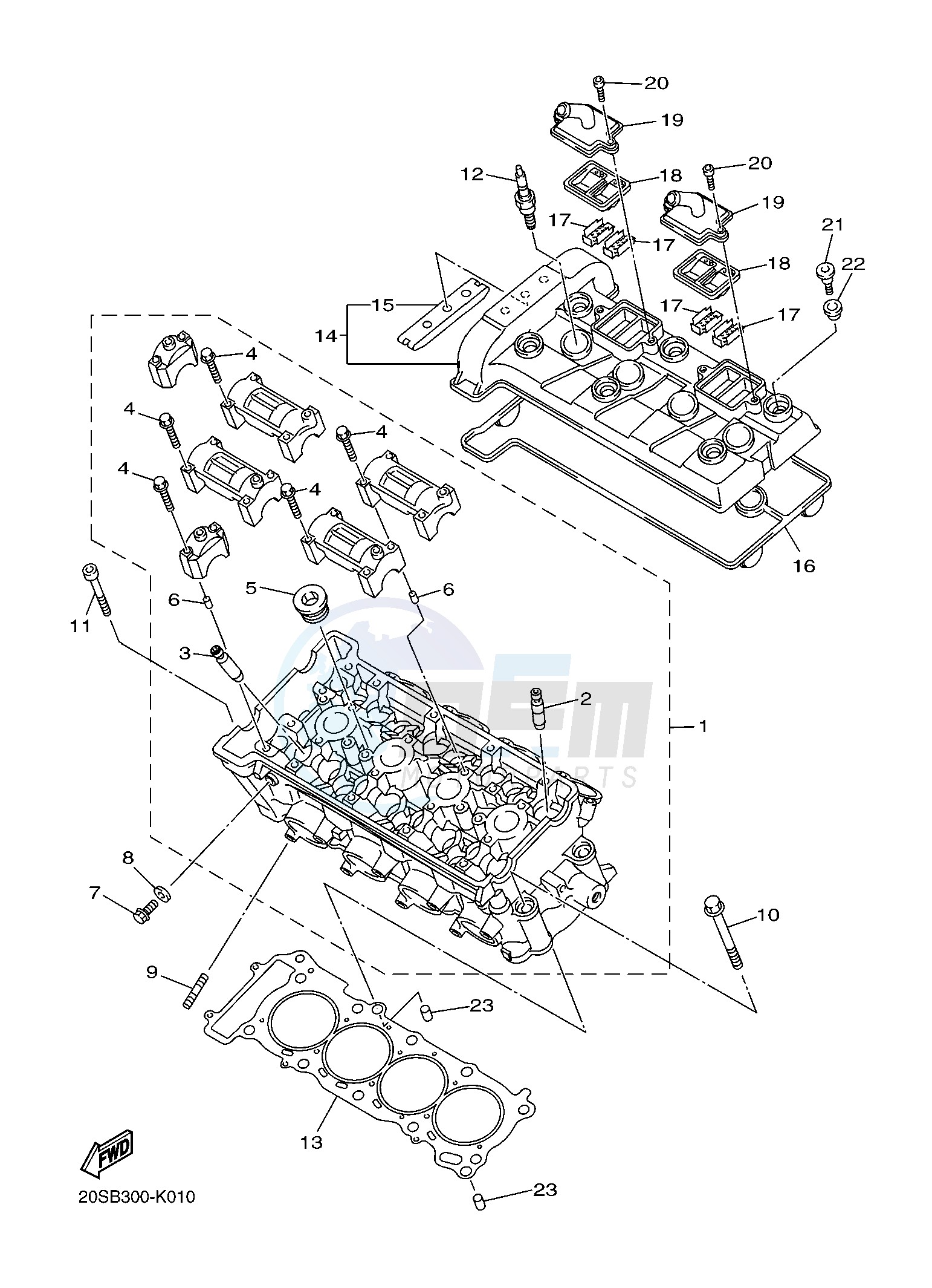 CYLINDER HEAD image