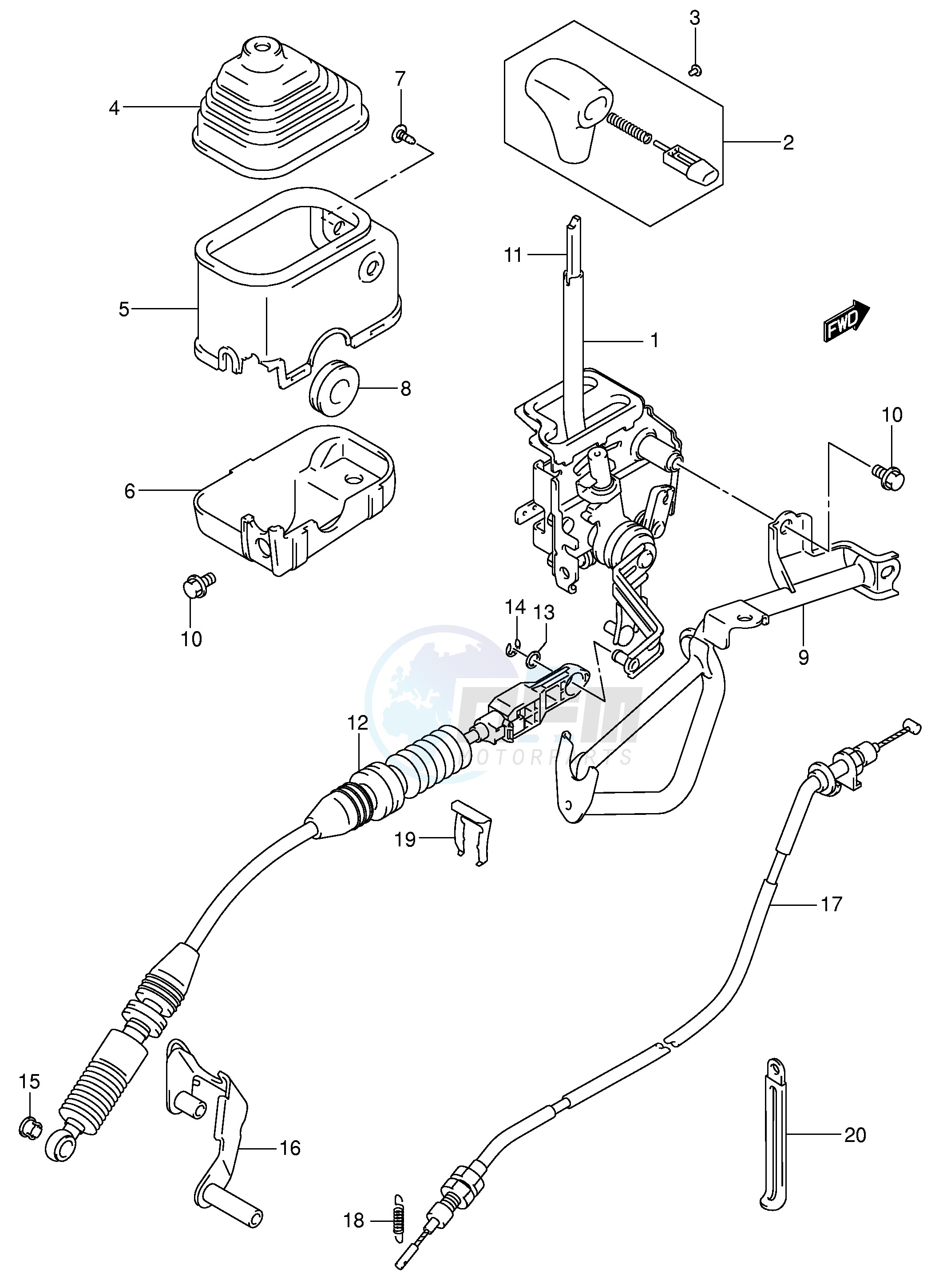 SHIFT LEVER image