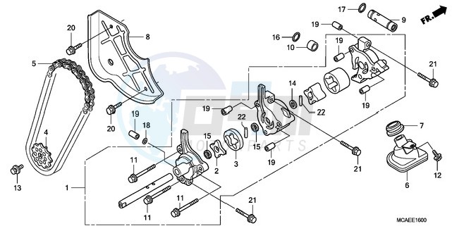 OIL PUMP blueprint