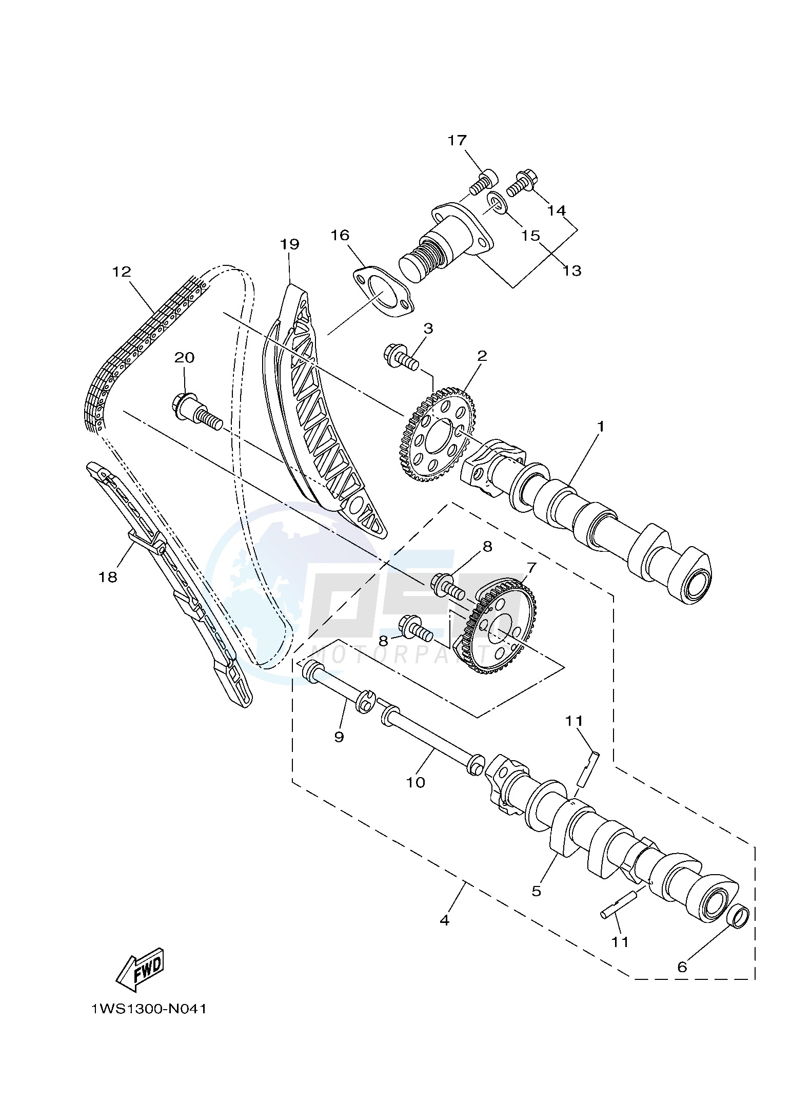 CAMSHAFT & CHAIN image