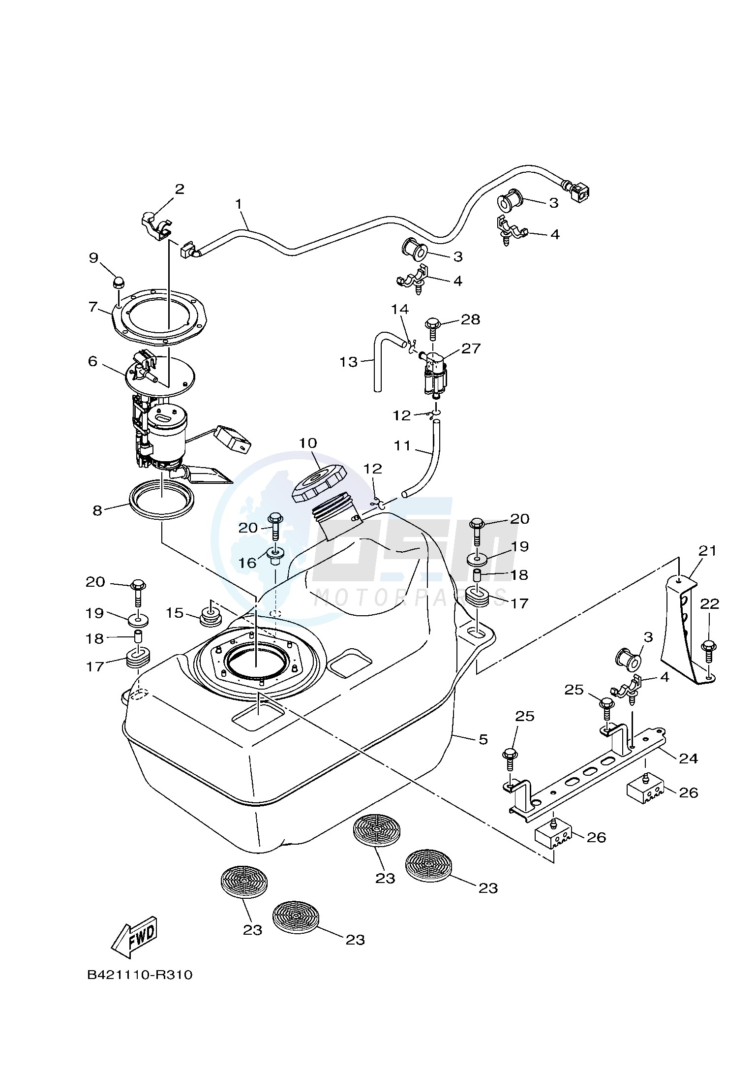 FUEL TANK image