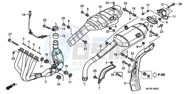 EXHAUST MUFFLER image