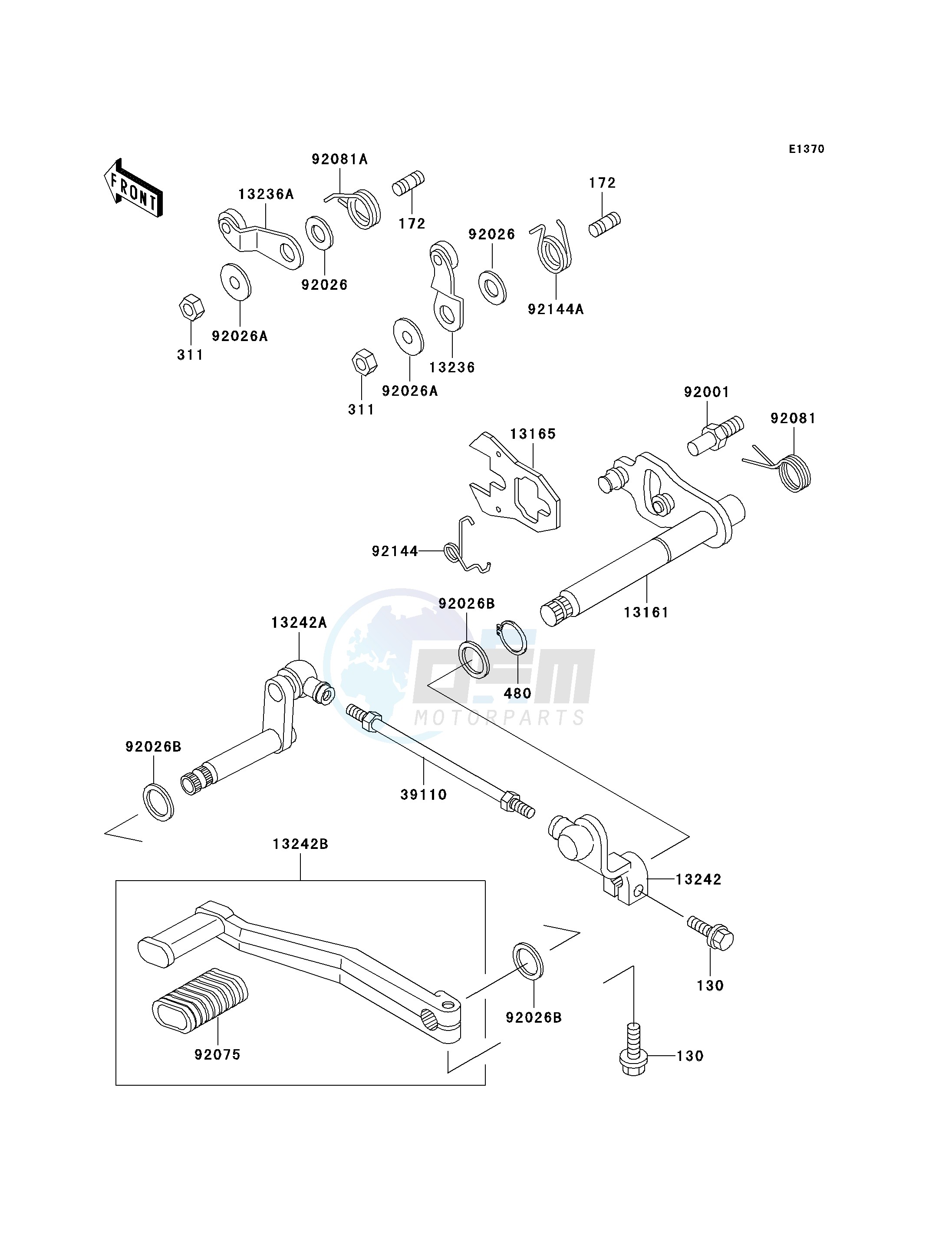 GEAR CHANGE MECHANISM image