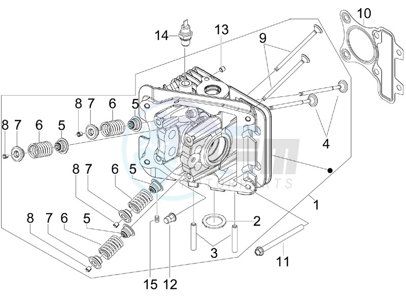 Head unit - Valve image