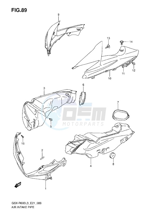 AIR INTAKE PIPE L3 image