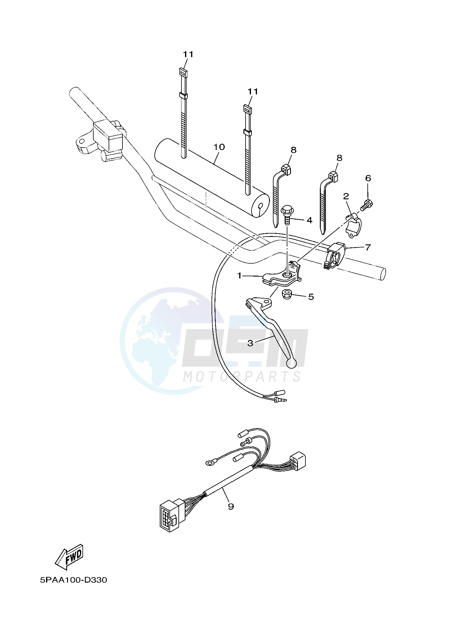 HANDLE SWITCH & LEVER image