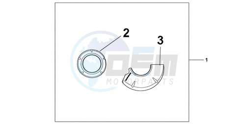 CARBON CRANKCASE COVER SET image