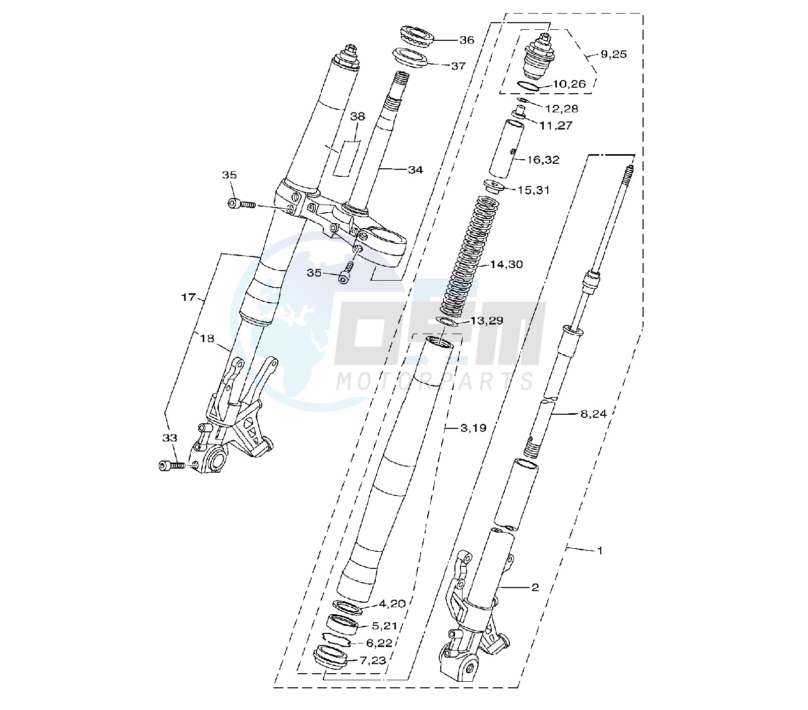 FRONT FORK image