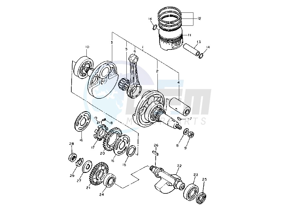 CRANKSHAFT PISTON image