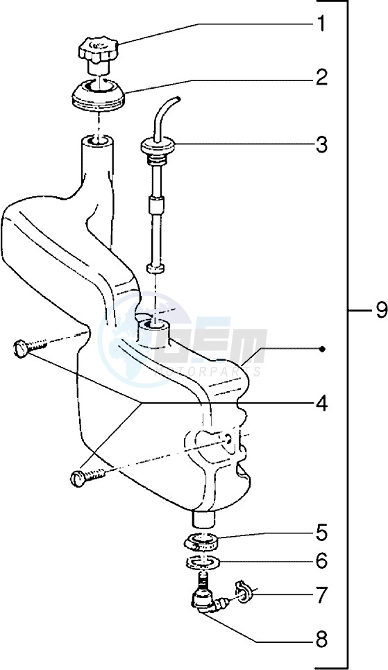 Oil tank blueprint